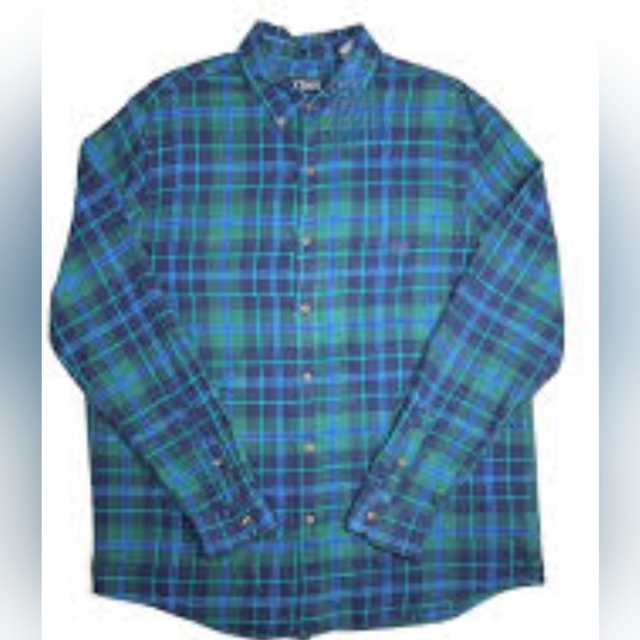 Chaps Plaid Button Up Shirt 2XLT - Picture 1 of 6
